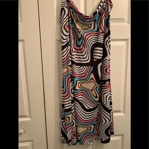 Fun multicolored skirt about 41” long size 4X